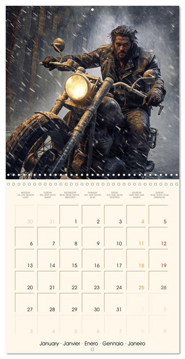 Ride to Valhalla (CALVENDO Monthly Calendar 2025)