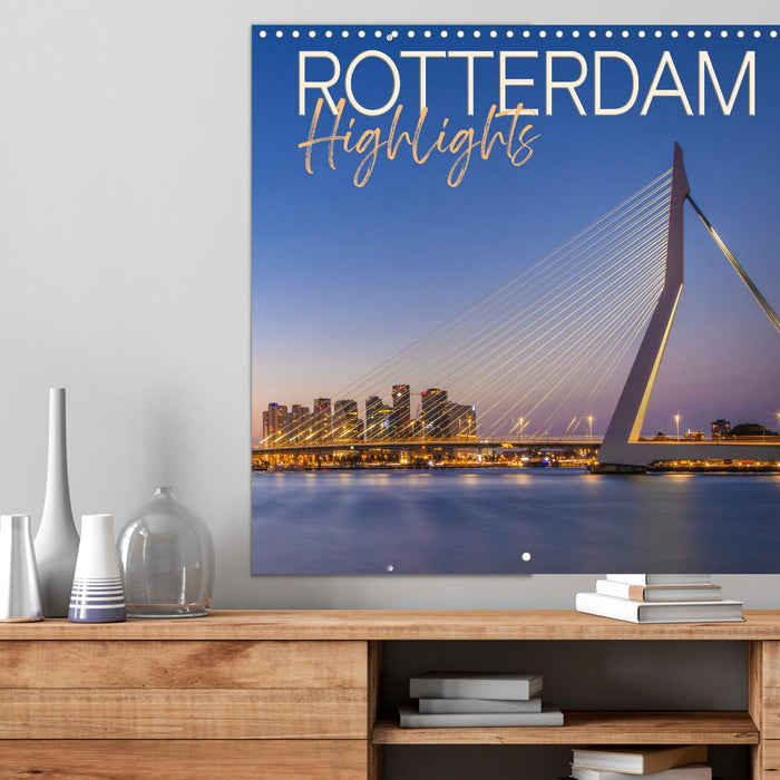 ROTTERDAM Highlights (CALVENDO Monthly Calendar 2025)