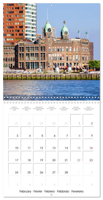 ROTTERDAM Highlights (CALVENDO Monthly Calendar 2025)