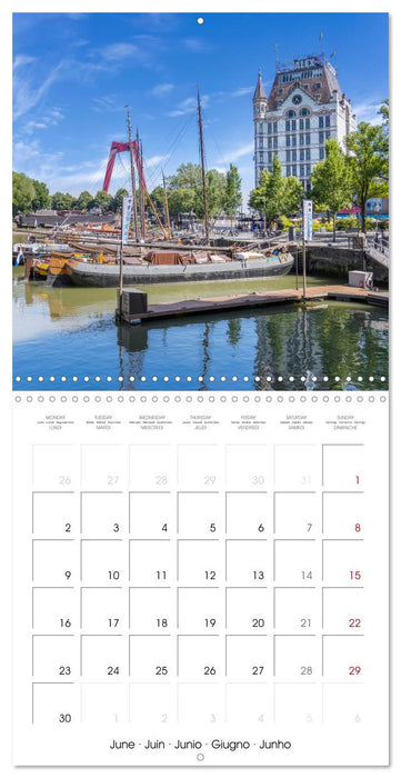 ROTTERDAM Highlights (CALVENDO Monthly Calendar 2025)