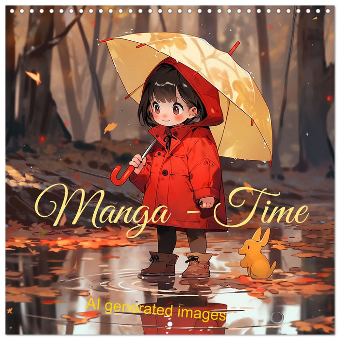 Manga - Time (CALVENDO Monthly Calendar 2025)