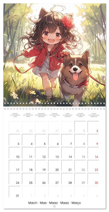 Manga - Time (CALVENDO Monthly Calendar 2025)