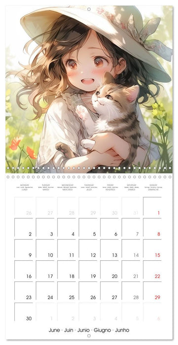 Manga - Time (CALVENDO Monthly Calendar 2025)