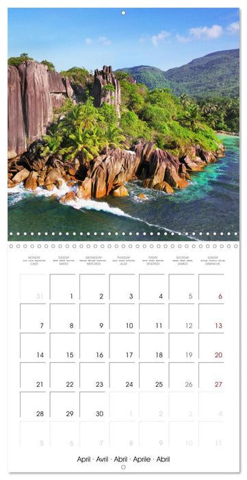 Seychelles, Adventure in paradise (CALVENDO Monthly Calendar 2025)