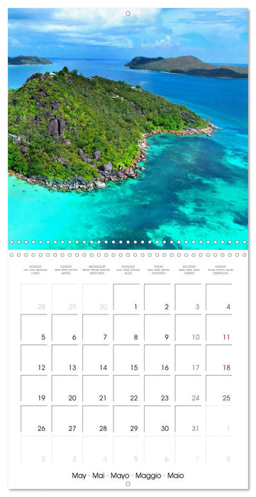 Seychelles, Adventure in paradise (CALVENDO Monthly Calendar 2025)