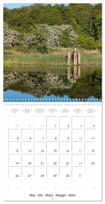 Reflections on the River Weaver (CALVENDO Monthly Calendar 2025)