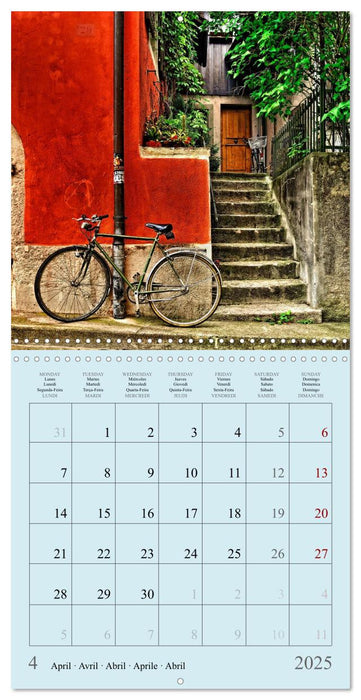 I Love Bicycles (CALVENDO Monthly Calendar 2025)