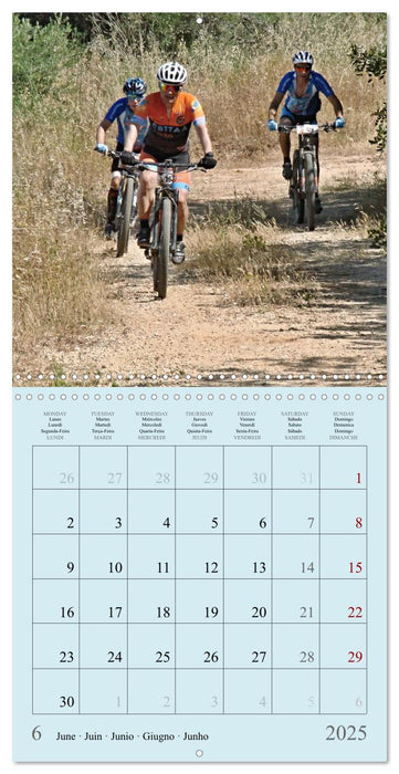 I Love Bicycles (CALVENDO Monthly Calendar 2025)