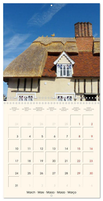 A Trip through England (CALVENDO Monthly Calendar 2025)