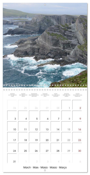 Ring of Kerry - Part of the Wild Atlantic Way in Ireland (CALVENDO Monthly Calendar 2025)