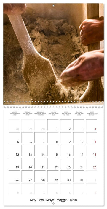 Pain de seigle du Valais (CALVENDO Calendrier mensuel 2025)