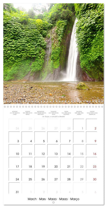 Travel around Bali (CALVENDO Monthly Calendar 2025)