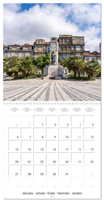 Portugal - Porto (CALVENDO Monthly Calendar 2025)