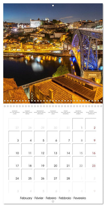 Portugal - Porto (CALVENDO Monthly Calendar 2025)