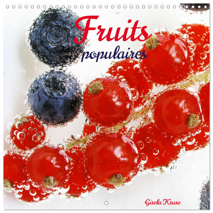 Fruits populaires (CALVENDO Calendrier mensuel 2025)