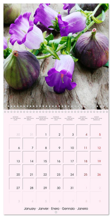 Fruits populaires (CALVENDO Calendrier mensuel 2025)