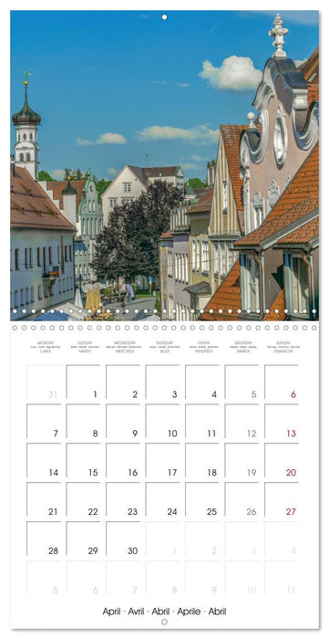 Around Bavaria (CALVENDO Monthly Calendar 2025)