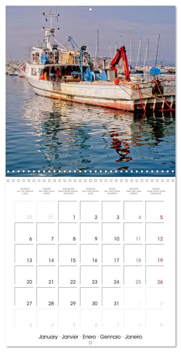 Discover Procida (CALVENDO Monthly Calendar 2025)