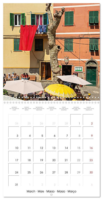 Colourful weeks in Liguria (CALVENDO Monthly Calendar 2025)