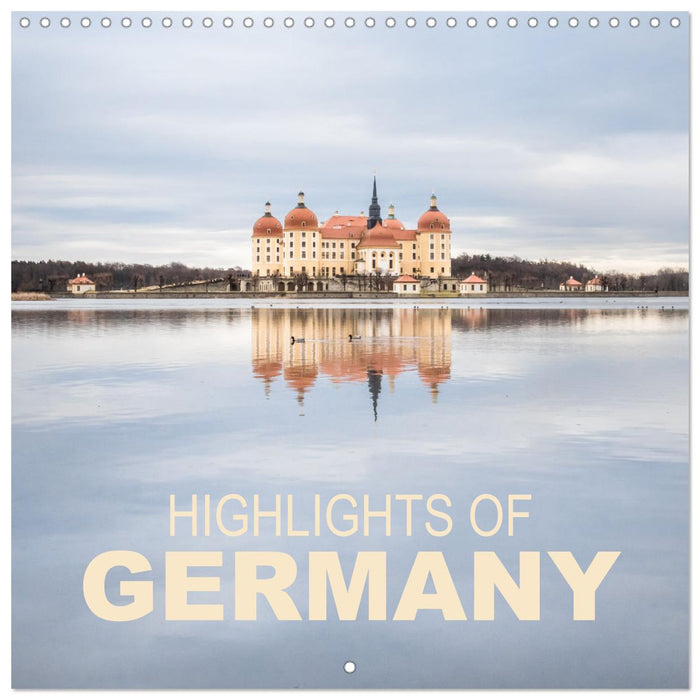 Highlights of Germany (CALVENDO Monthly Calendar 2025)