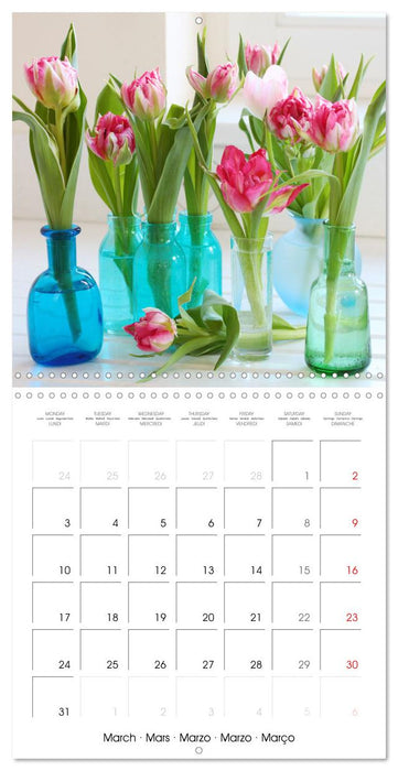 Petits bouquets frais (CALVENDO Calendrier mensuel 2025)