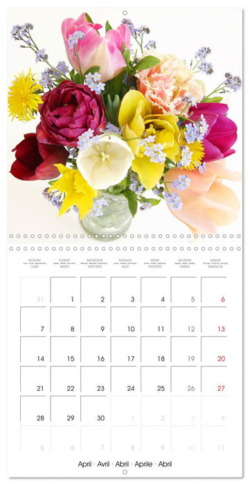 Petits bouquets frais (CALVENDO Calendrier mensuel 2025)