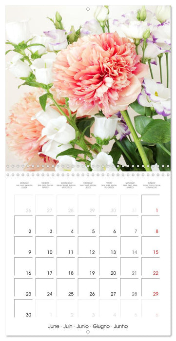 Petits bouquets frais (CALVENDO Calendrier mensuel 2025)