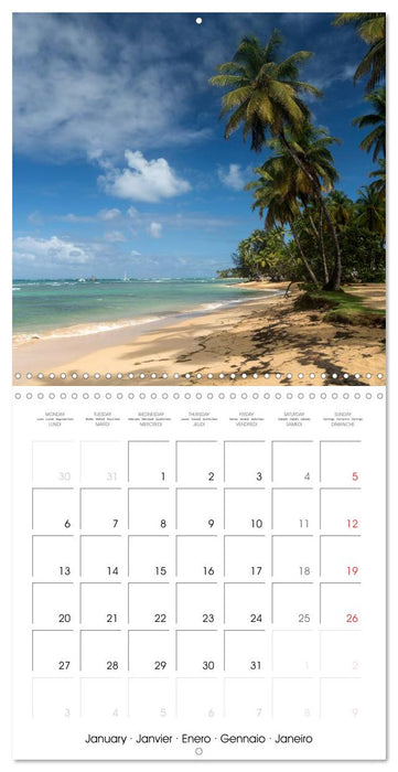 Dominican Republic (CALVENDO Monthly Calendar 2025)