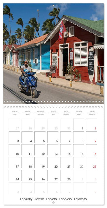 Dominican Republic (CALVENDO Monthly Calendar 2025)