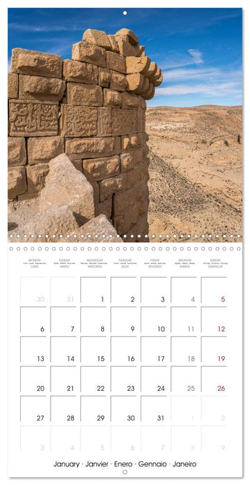 Kingdom of Jordan (CALVENDO Monthly Calendar 2025)