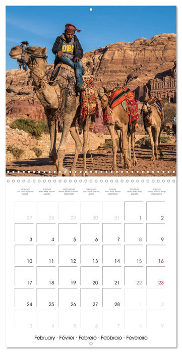 Kingdom of Jordan (CALVENDO Monthly Calendar 2025)