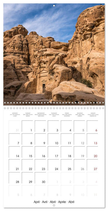 Kingdom of Jordan (CALVENDO Monthly Calendar 2025)