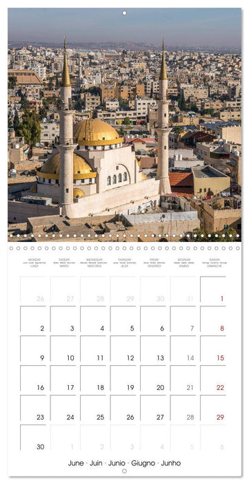 Kingdom of Jordan (CALVENDO Monthly Calendar 2025)