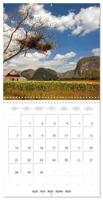 Carribean - Cuba (CALVENDO Monthly Calendar 2025)