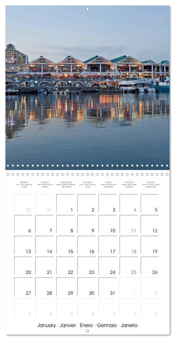 South Africa - Cape Town (CALVENDO Monthly Calendar 2025)