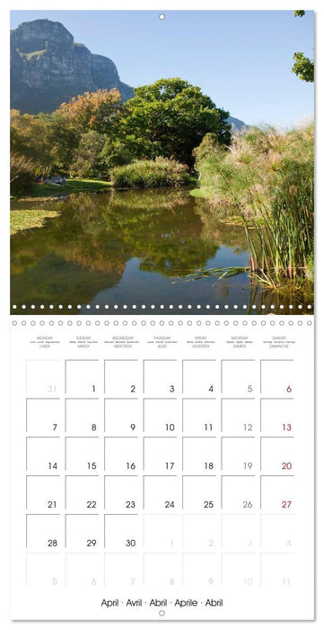 South Africa - Cape Town (CALVENDO Monthly Calendar 2025)