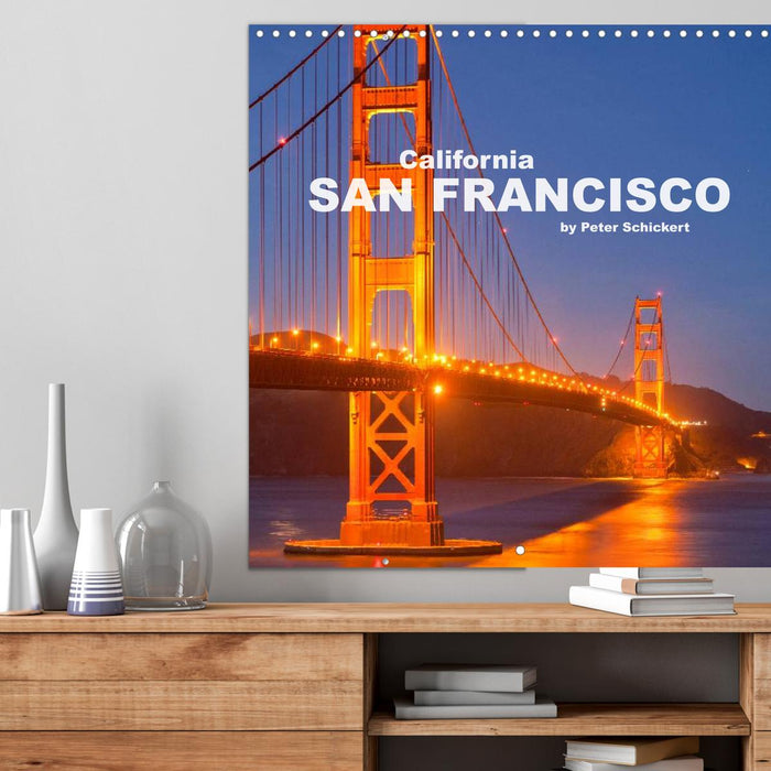 California - San Francisco (CALVENDO Monthly Calendar 2025)