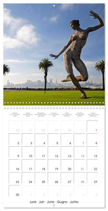 California - San Francisco (CALVENDO Monthly Calendar 2025)