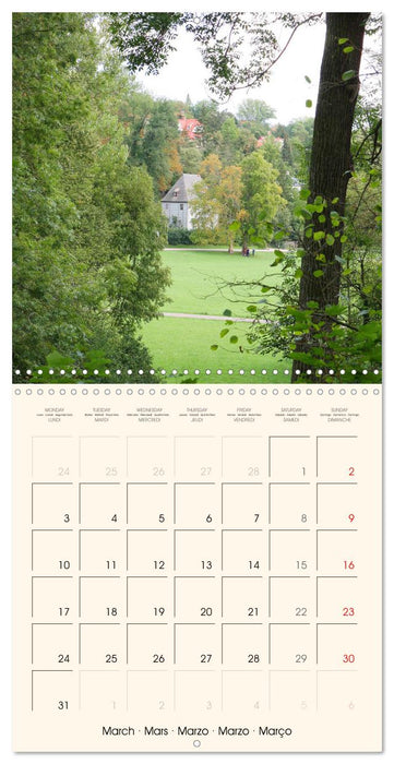 Wonderful Thuringia - East German Highlights (CALVENDO Monthly Calendar 2025)