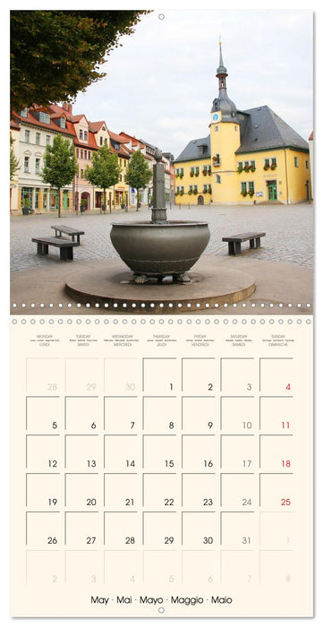 Wonderful Thuringia - East German Highlights (CALVENDO Monthly Calendar 2025)