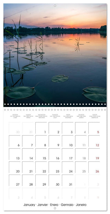 Poland - Masuria (CALVENDO Monthly Calendar 2025)