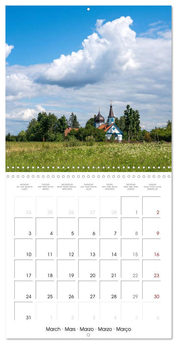 Poland - Masuria (CALVENDO Monthly Calendar 2025)