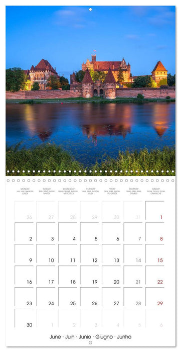 Poland - Masuria (CALVENDO Monthly Calendar 2025)