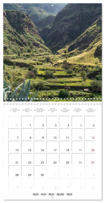 Canary Islands - Gran Canaria (CALVENDO Monthly Calendar 2025)