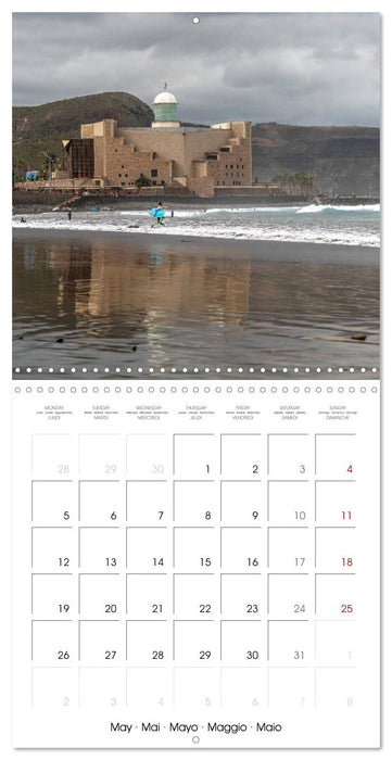 Canary Islands - Gran Canaria (CALVENDO Monthly Calendar 2025)