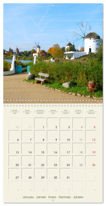 The International Mill Museum in Gifhorn, Germany (CALVENDO Monthly Calendar 2025)