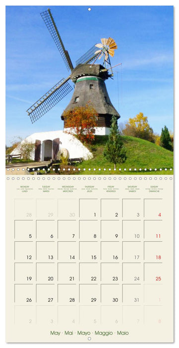 The International Mill Museum in Gifhorn, Germany (CALVENDO Monthly Calendar 2025)