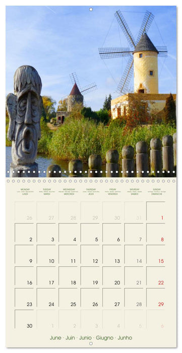 The International Mill Museum in Gifhorn, Germany (CALVENDO Monthly Calendar 2025)