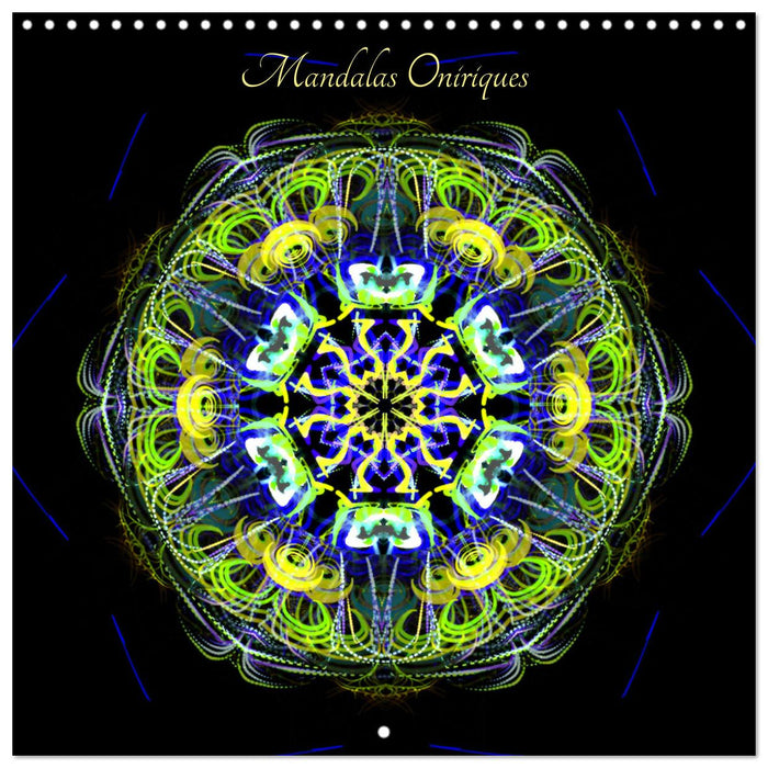 Mandalas Oniriques (CALVENDO Calendrier mensuel 2025)