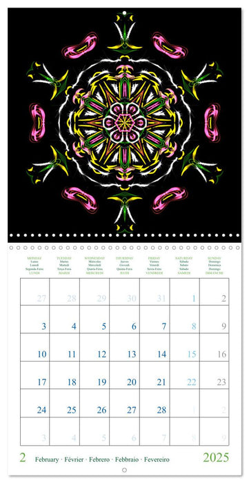 Mandalas Oniriques (CALVENDO Calendrier mensuel 2025)